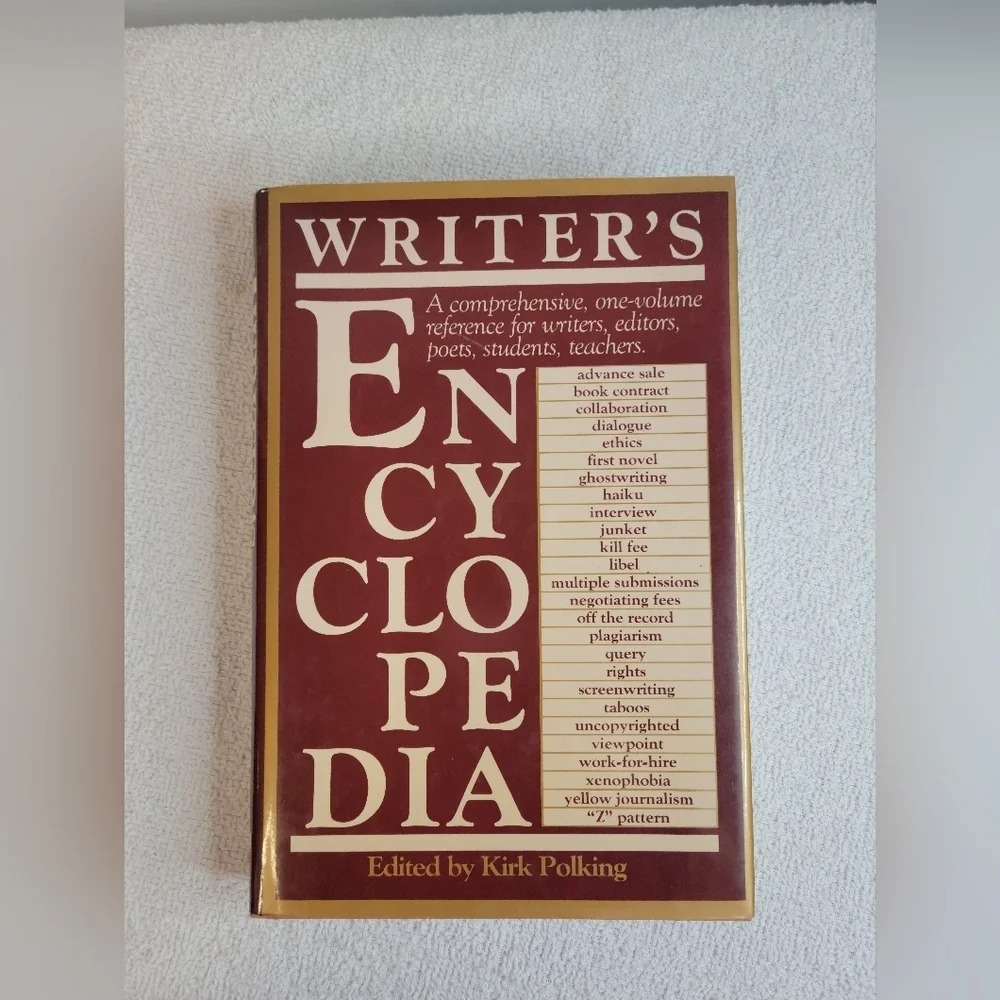 Writer's  Encyclopedia edited by Kirk Polking Hardcover